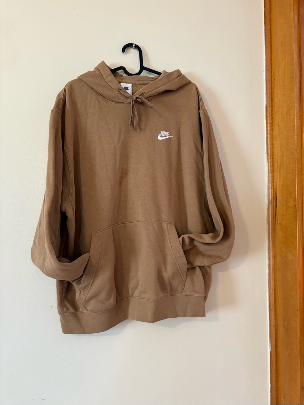 Nike Men's light Brown Pullover Hoodie Sweatshirt XL